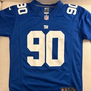 Boys Giants Nike Jersey Number 90 Pierre-Paul